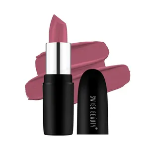 Swiss Beauty Pure Matte Lipstick Hot Nude 222