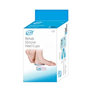 UM Rehab Silicone Heel Cups L 1's Pair (I-01)