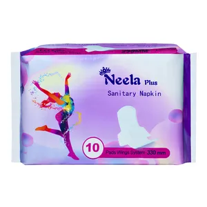 Neela Plus Sanitary Napkin Wings System 10 Pads 330mm