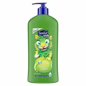 Suave Kids 3 in 1 Silly Apple Shampoo, Conditioner & Body Wash 532ml