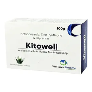 Kitowell Antibacterial & Antifungal Medicated Soap 100gm