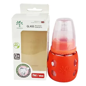 Tinimini Baby Glass Feeding Bottle 60ml (ZR-039FYH)