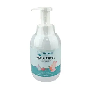 Tinimini Liquid Cleanser For Baby Bottle , Nipple, Fruits & Vegetable 500ml