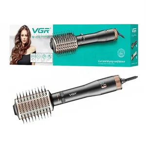 VGR V-494 Rotating Hot Air System – Professional Blowdrying & Styling Tool with Rotating Brush – Smooth, Voluminous Hair with Salon Precision at Home