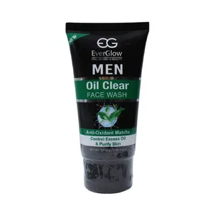 Everglow Men Oil Clear Face Wash with Anti-Oxidant Matcha to Control Excess Oil & Purify Skin 50ml