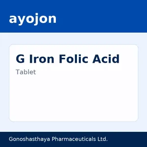 G Iron Folic Acid (Box of 100)