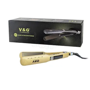 V & G V1 Professional Hair Straightener for Women 65W – Ceramic Flat Iron for Smooth, Shiny & Long-Lasting Straight Hair