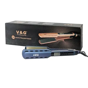 V & G V6 Professional Hair Straightener for Women 65W – Quick Heat Flat Iron for Straight, Smooth & Long-Lasting Shine