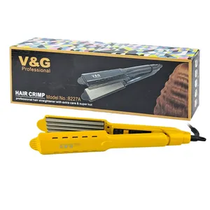 V & G 8227A Professional Hair Straightener for Women 65W– Quick Heat Flat Iron for Straight, Smooth & Long-Lasting Shine