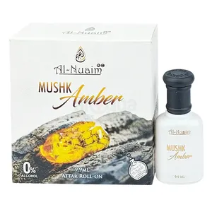 Al-Nuaim Mushk Amber – Warm Oriental Attar Roll-On (9.9ml)