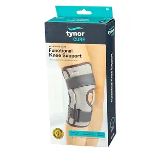 Tynor Cure Knee Support – Functional Brace for Ligament Injuries & Joint Stability(Model:D-09,Size:-M)