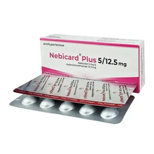 Nebicard Plus 5/12.5 (Strip of 10)