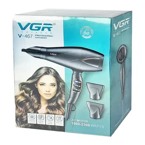 VGR V-467 Professional Hair Dryer for Women – Ionic Technology for Smooth & Frizz-Free Hair