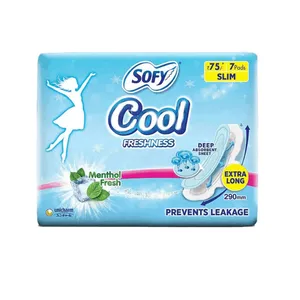 Sofy Cool Sanitary Napkin (290 mm) – Size XL – 7 Pads