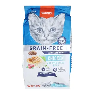 Wanpy Grain Free Super Premium Dry Cat Food Kitten Chicken 8kg