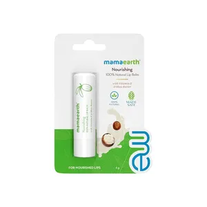 Mamaearth Nourishing Lip Balm Vitamin E & Sea Butter 4g
