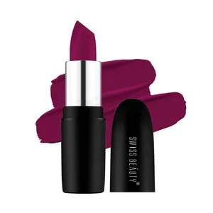 Swiss Beauty Pure Matte Lipstick - 212 Berry