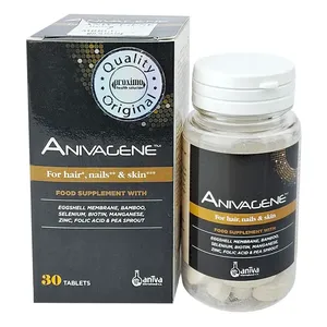 Anivagene Hair, Nails & Skin Food Supplement 30tablets (Box of 30)