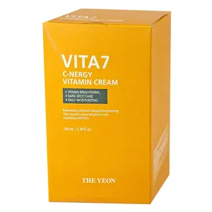 The YEON Vita7 C-Nergy Vitamin Cream 100ml – Brightening, Dark Spot Care & Daily Moisturizer (Made in Korea)