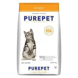Purepet Cat Adult Real Chicken Dry Food 7Kg