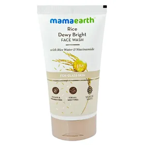 Mamaearth Rice Dewy Bright Face Wash with Rice Water & Niacinamide 150 ml