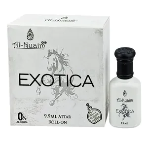 Al-Nuaim Exotica Long-Lasting Attar Roll-On Perfume Oil – Alcohol-Free (8ml)