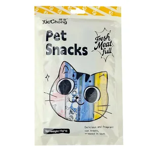 Pet Snacks Fresh Meat Full Cat Snack Strips 15gX10's Pack