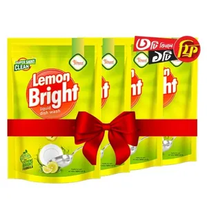 Buy 3 Lemon Bright Liquid Dishwash 250ml (Refill) & Get 1 Free