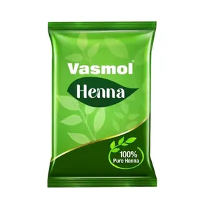Vasmol 100% Pure Henna Powder (Mehendi) for Hair Colour 150g