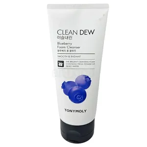 Tonymoly Clean Dew Blueberry Smooth & Radiant Foam Cleanser - 180ml