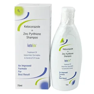 Ketolite (Ketoconazole + Zinc Pyrithione) Shampoo 75ml – Anti-Dandruff & Seborrheic Dermatitis Care