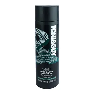 Toni & Guy Men's Deep Clean Shampoo with Charcoal Extract, 250ml