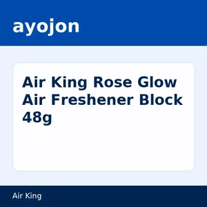Air King Rose Glow Air Freshener Block 48g