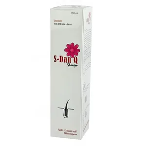 S-Dan Q Anti-Dandruff Shampoo (Ketoconazole + ZPTO + Biotin & Aloe Vera) – 100ml