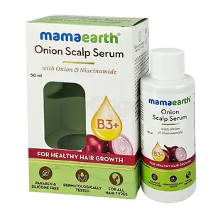 Mamaearth Onion Oil Scalp Serum With Onion Oil And Niacinamide For Healthy Hair Growth -50ml