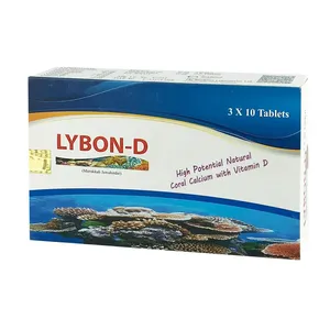 Lybon-D (Murakkab Jawahidar) – High-Potency Natural Coral Calcium with Vitamin D (Box of 30)