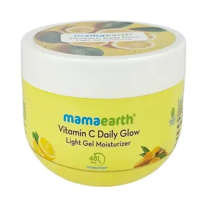 Mamaearth Vitamin C Daily Glow Light Gel Moisturizer with Turmeric-200 g