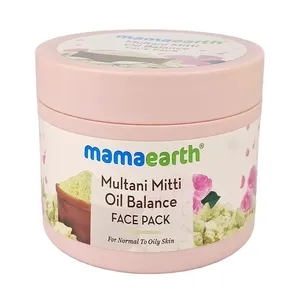 Mamaearth Multani Mitti Oil Balance Face Pack with Multani Mitti 200g
