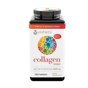 Youtheory Collagen + Biotin 6000mg 360 Tablets