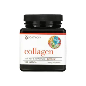 Youtheory Collagen Skin, Hair & Nail Formula - 6000mg - 120 Tablets