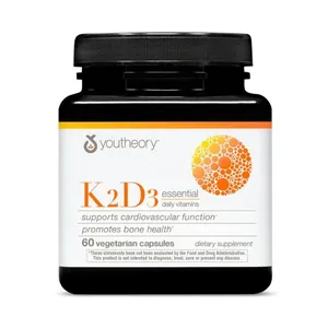 Youtheory K2 + D3 5,000 IU 60 Capsules