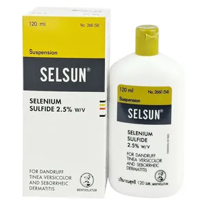 Selsun Selenium Sulfide 2.5% Dandruff Shampoo 120ml