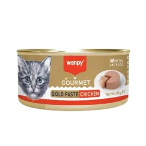 Wanpy Gourmet Gold Paste Can Kitten Chicken 85g