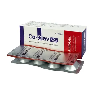 Co-Clav 625 (Strip of 4)