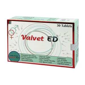Valvet ED 30’s Tablets (Strip of 10)