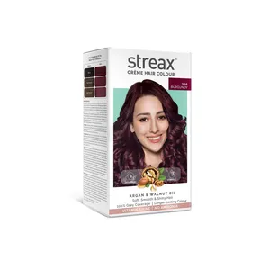Streax Creme Hair Colour - 3.16 Burgundy 140ml
