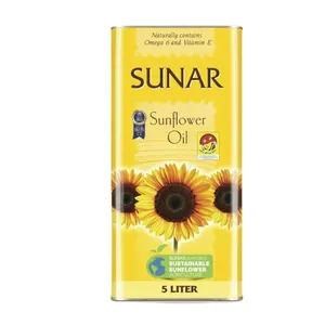 Sunar Sunflower Oil (5 Liter) Premium Quality