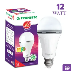 Transtec LED Backup Bulb 12WATT Cool Day Light (CDL-E27)