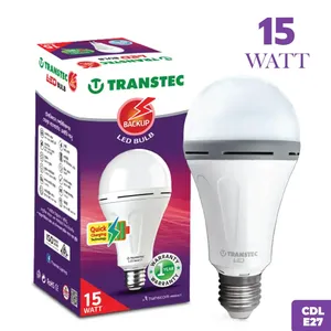 Transtec LED Backup Bulb 15 WATT Cool Day Light (CDL-E27)