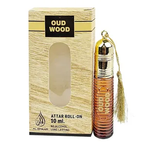 Al Emaar Oud Wood Attar Roll-On 10ML – Long-Lasting, Alcohol-Free Premium Oud Fragrance